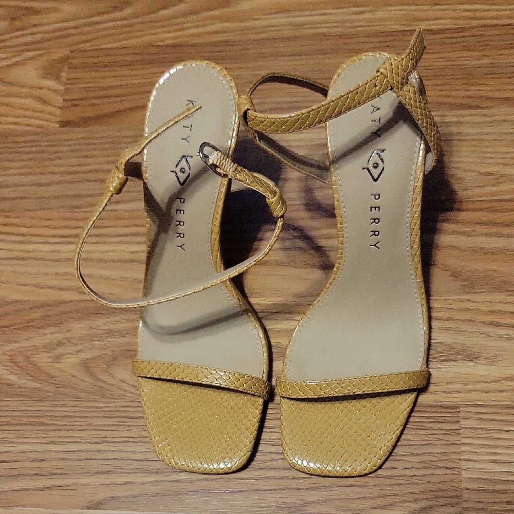 Katy Perry Collections Mustard Yellow Sandals